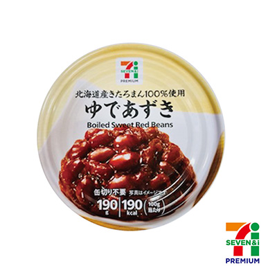 セブンプレミアム　ゆであずき　190g