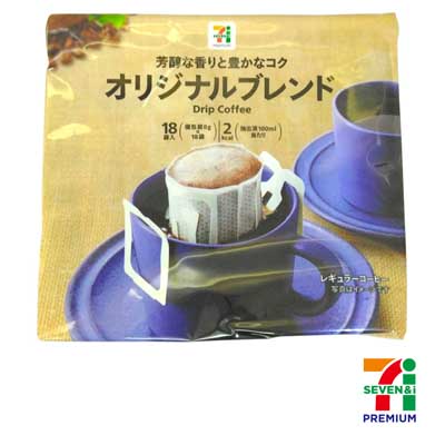 セブンプレミアム　ドリップコーヒー　オリジナルブレンド　18袋入