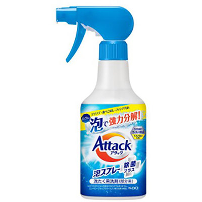 アタック泡スプレー　除菌プラス　本体　３００ｍｌ