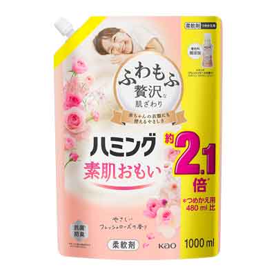 花王　ハミング　フレッシュローズ　つめかえ用　1000ml