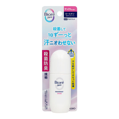 花王　ビオレZero　薬用デオドラントロールオン　せっけんの香り　40ml