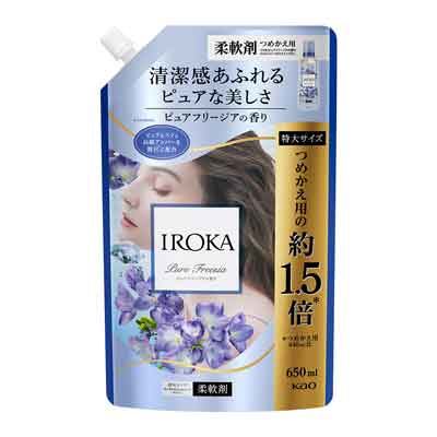 花王　IROKA　ピュアフリージア　つめかえ用　650ml