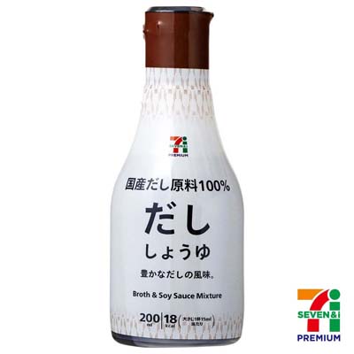 セブンプレミアム　だししょうゆ　200ml