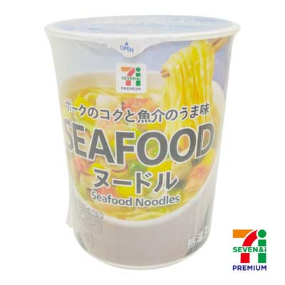 セブンプレミアム　シーフードヌードル　76g