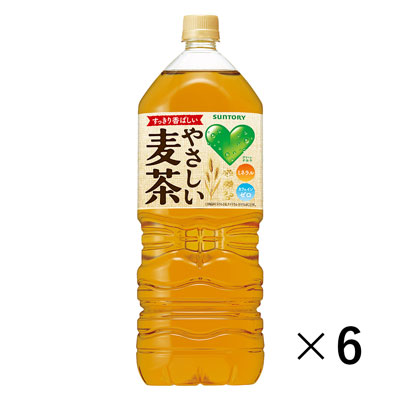 サントリー　グリーンダカラ麦茶　 2Ｌ×6本
