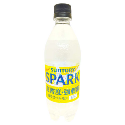 サントリー　天然水　スパークリング　レモン　500ml