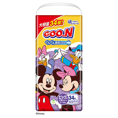 グーン　ぐんぐん吸収パンツBIGより大きいサイズ　34枚