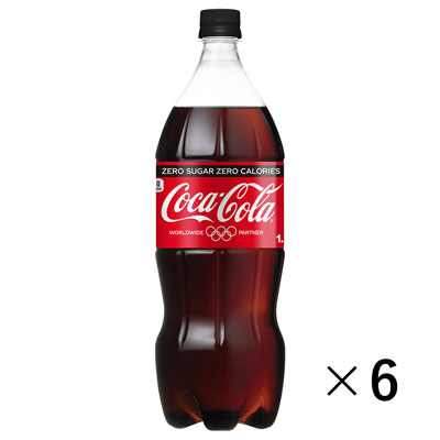 コカ・コーラ　コカ・コーラゼロ　1.5L×6本