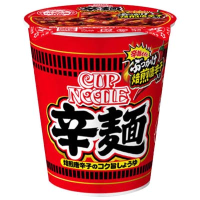 日清　カップヌードル　辛麺　82g