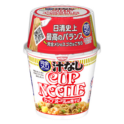 日清　完全メシ　カップヌードル　汁なしカップヌードル味焼そば　111ｇ