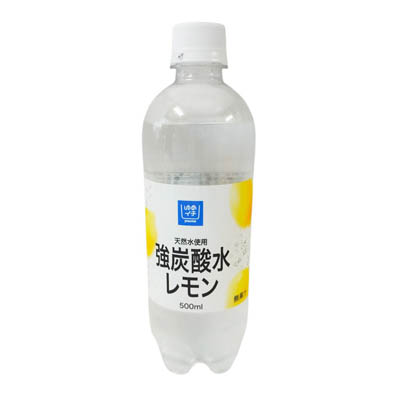 ゆめイチ　強炭酸水　レモン　500ml