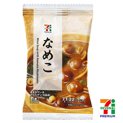 セブンプレミアム　フリーズドライみそ汁　なめこ　1食