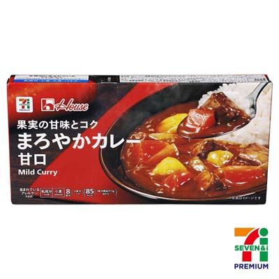 セブンプレミアム　果実の甘味とコクまろやかカレー甘口　8皿分