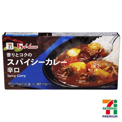 セブンプレミアム　香りとコクのスパイシーカレー辛口　8皿分