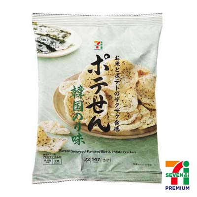 セブンプレミアム　ポテせん韓国のり味　32g