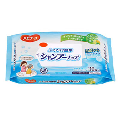 ハビナース　ふくだけ簡単シャンプーナップ　30枚