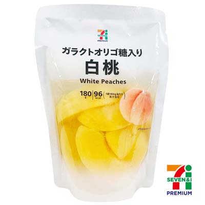 セブンプレミアム　ガラクトオリゴ糖入り白桃　180g
