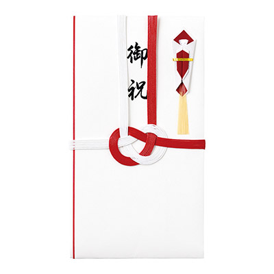 マルアイ　祝金封　キ-CH111 赤白7本 結切御祝