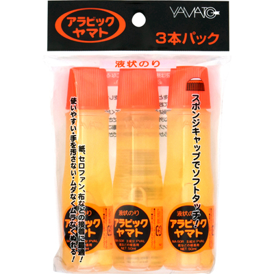 ヤマト アラビックのり　3本パック