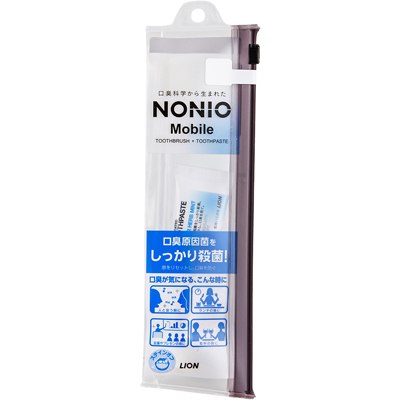 ライオン　NONIO　携帯用ハミガキ・ハブラシセット