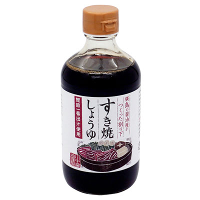 川中醤油　すき焼しょうゆ　400ml