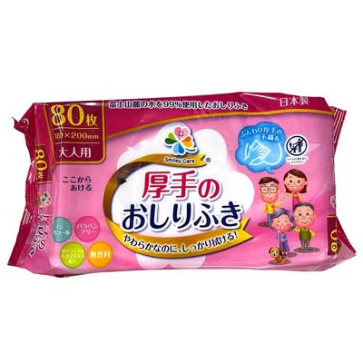 大一紙工　大人用おしりふき厚手　80枚