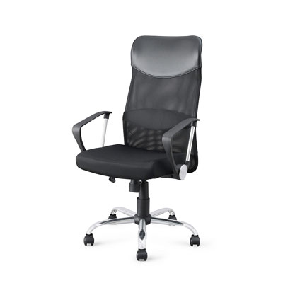 【送料込み】アイリス　メッシュバックチェアハイバック＜ブラック＞　OFC-MBH