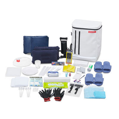 【送料込み】アイリスオーヤマ　防災セット　2人用　44点