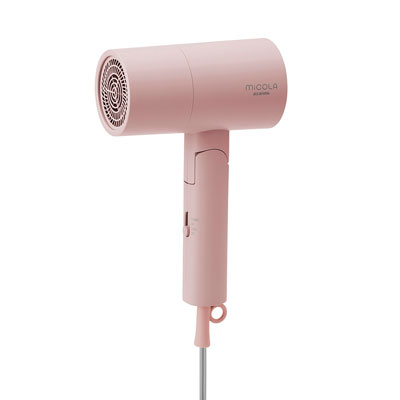 【送料込み】アイリス　MiCOLA イオンドライヤー <ピンク>　HDR-M101-P