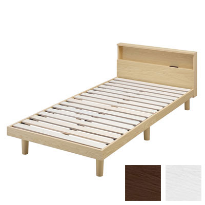 【送料込み】アイリス　すのこベッドS ＜ナチュラル＞　SNB-S