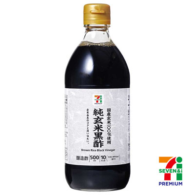 セブンプレミアム　純玄米黒酢　500ml