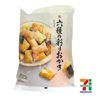 セブンプレミアム　六種の彩りおかき　125g