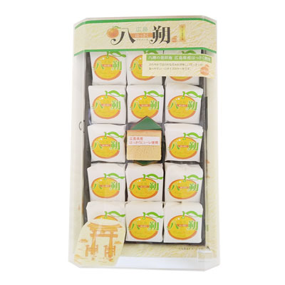 金萬堂本舗　広島八朔プチケーキ小　15個