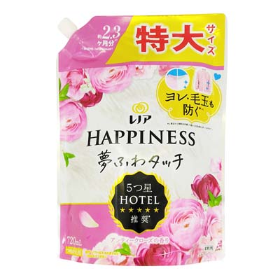 P＆G　レノア　ハピネス　夢ふわタッチ　アンティークローズ　つめかえ用特大　720ml