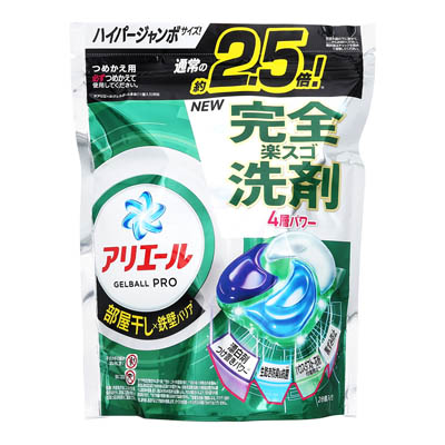 P&G　アリエール　ジェルボールプロ　部屋干し　つめかえ用　28個入