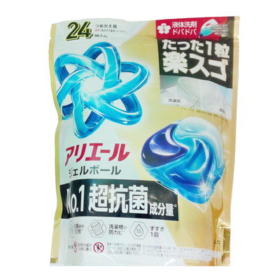P&G　アリエール　ジェルボールプロパワー　つめかえ用　24個入
