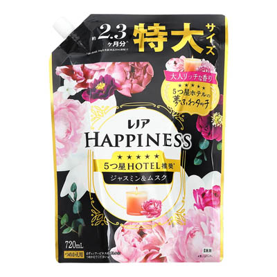 P&G　レノアハピネス　ジャスミン&ムスクの香り　つめかえ用　720ml