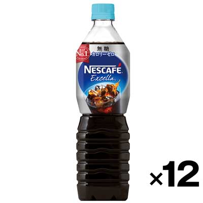 【ケース販売】ネスレ　ネスカフェ エクセラ  無糖　900ml×12本