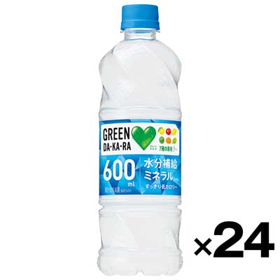 【ケース販売】サントリーフーズ　グリーンダカラ　600ml×24本