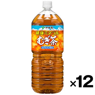 【ケース販売】伊藤園 健康ミネラルむぎ茶　2L×12本