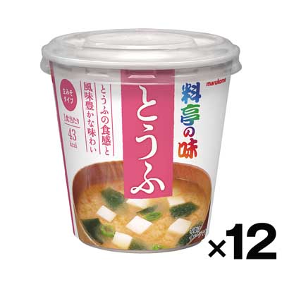【ケース販売】マルコメ　料亭の味　とうふ　1食×12個
