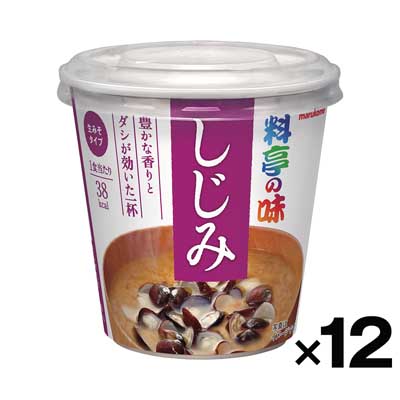 【ケース販売】マルコメ　料亭の味　しじみ　1食×12個