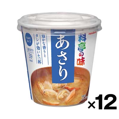 【ケース販売】マルコメ　料亭の味　あさり　1食×12個
