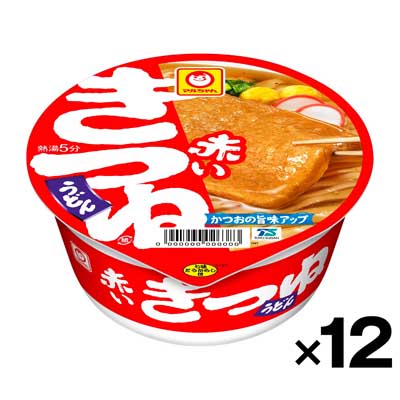 【ケース販売】東洋水産 マルちゃん　赤いきつね　96ｇ×12個