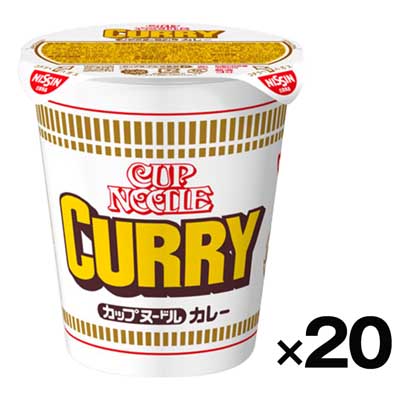 【ケース販売】日清食品 カップヌードルカレー　87g×20個