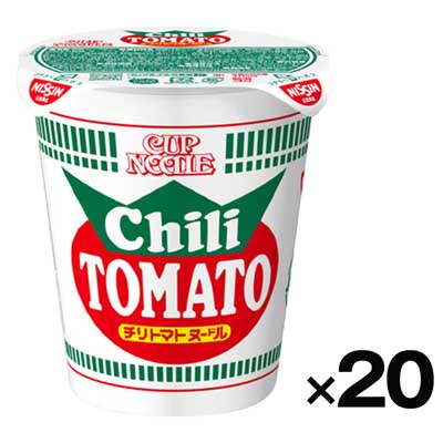 【ケース販売】日清食品 カップヌードルチリトマト　76g×20個