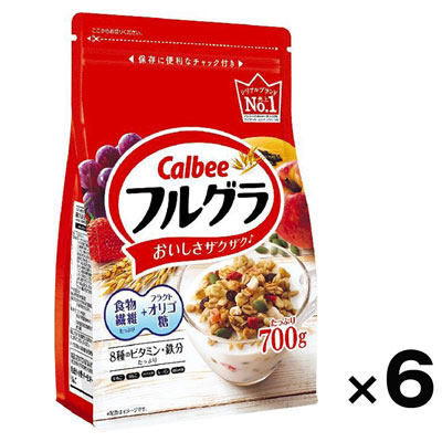【ケース販売】カルビー　フルグラ　700g×6個