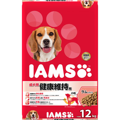 アイムス　成犬用健康維持用ラム&ライス小粒12kg