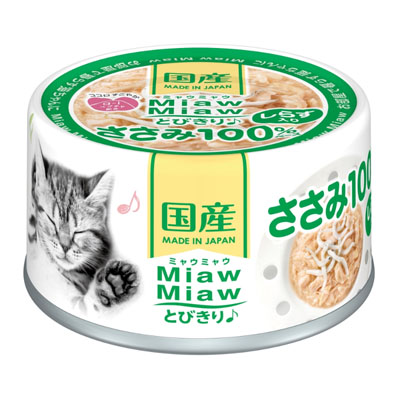 MiawMiaw　とびきり♪ しらす入りささみ 60g