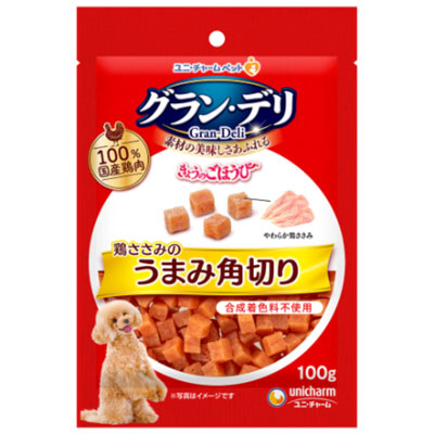 グラン・デリ　きょうのごほうび　鶏ささみのうまみ角切り１００ｇ